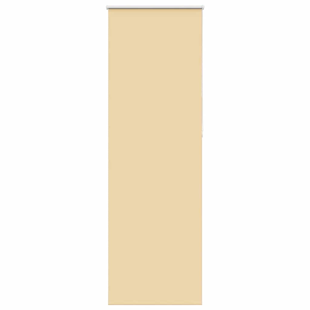 Roller Blind Blackout Beige 70x230 cm Fabric Width 65.7 cm Polyester